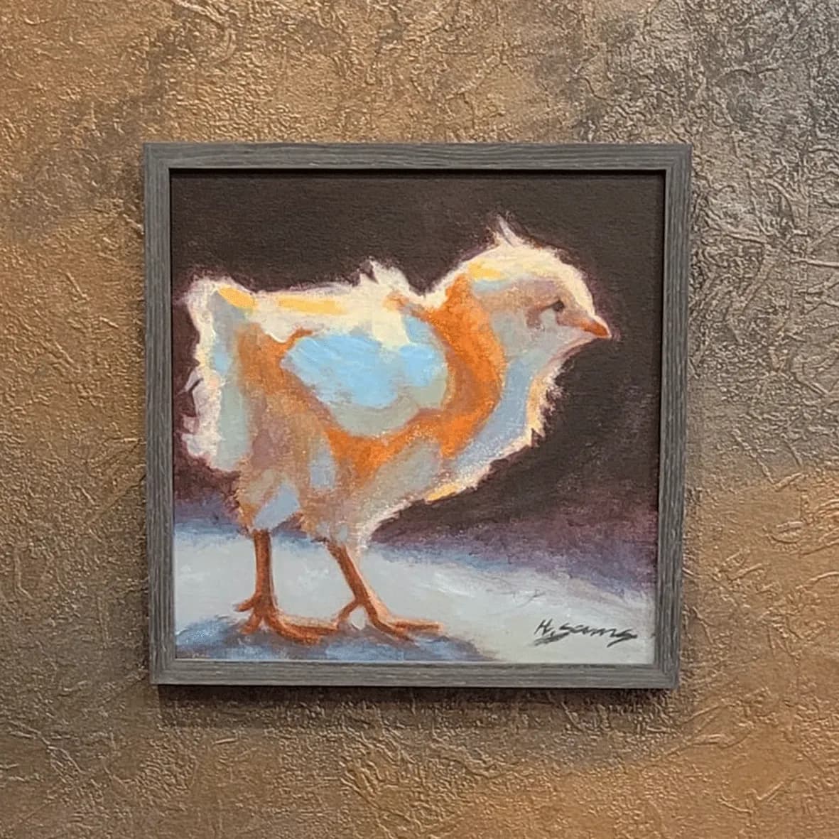 Little Chick — A childhood nickname, 30 × 30 cm